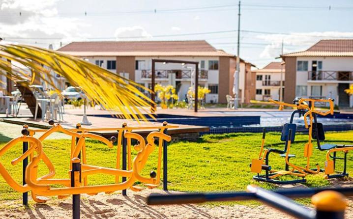 Apartamento Beira Rio No Condominio Brisas Do Lago Паулу-Афонсу Экстерьер фото